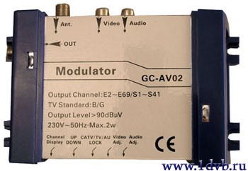 Модулятор Gecen GC-AV02